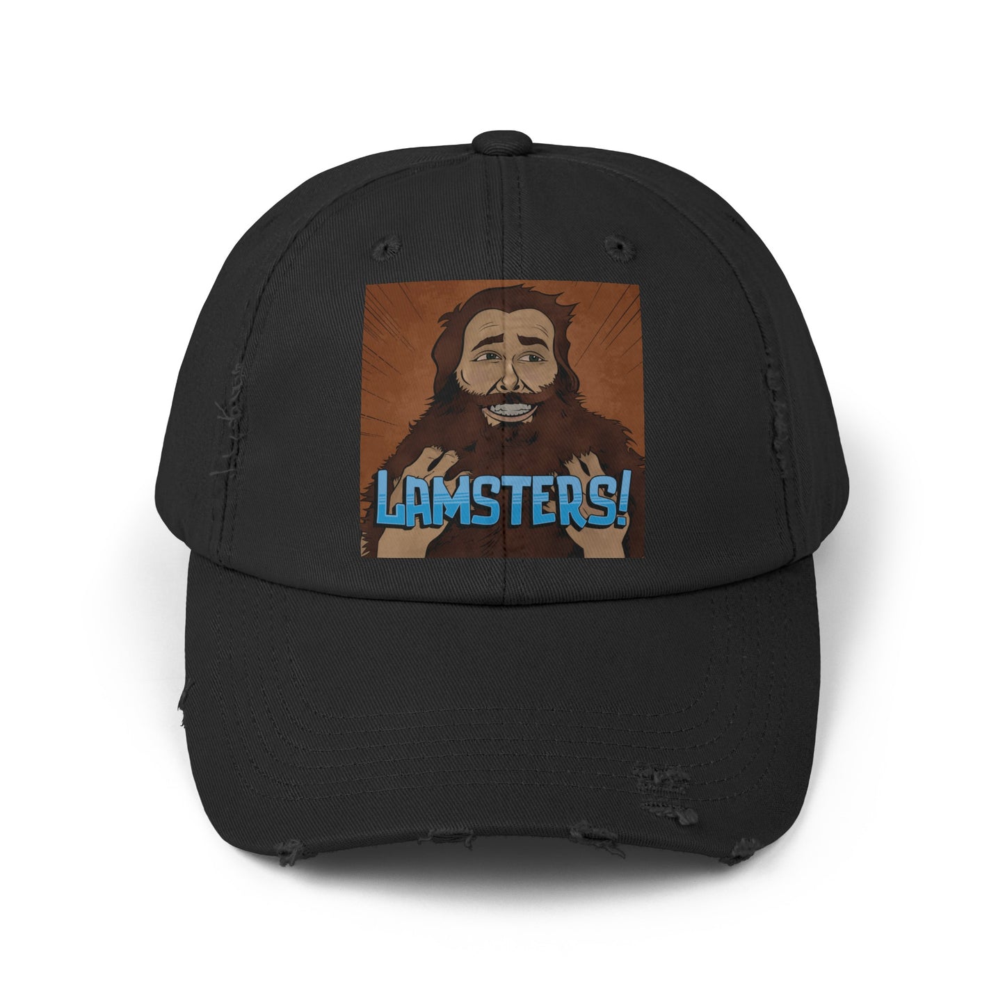 LAMSTERS! Distressed Cap