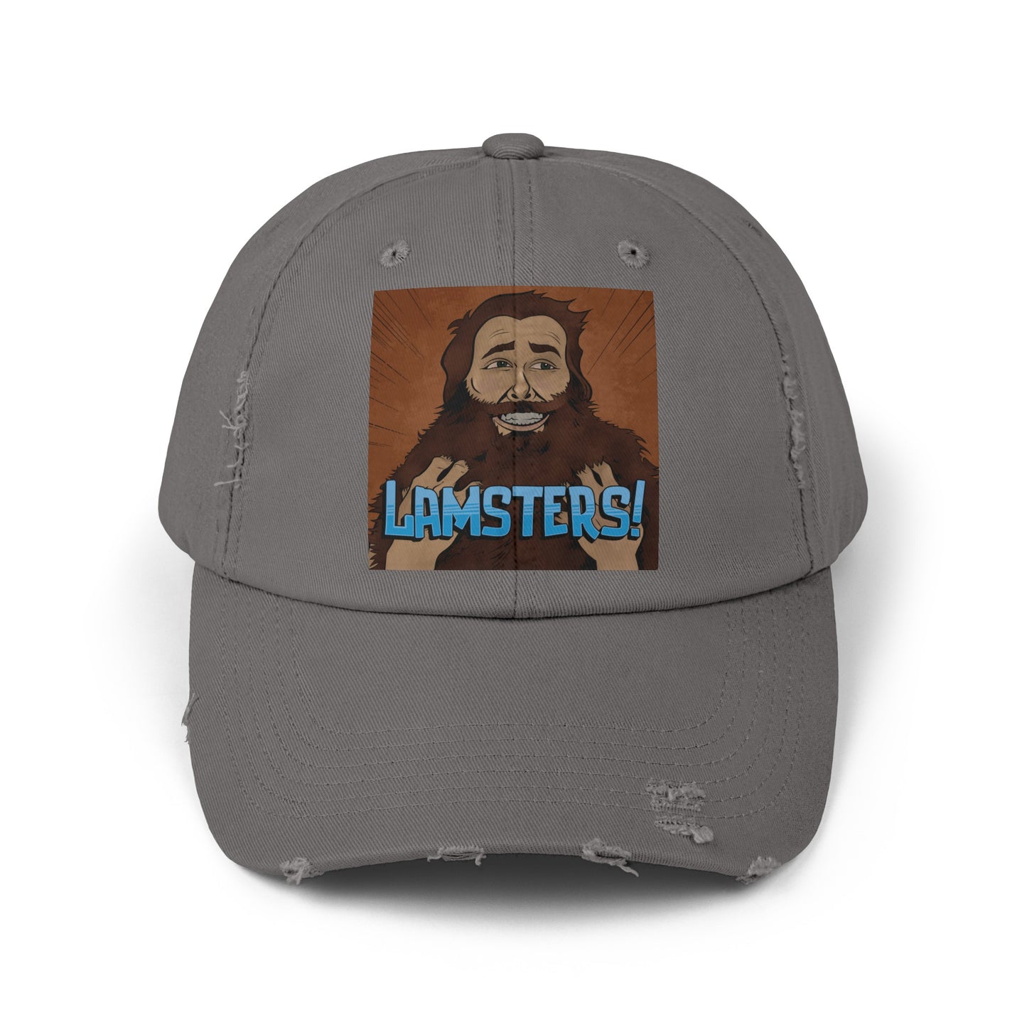 LAMSTERS! Distressed Cap