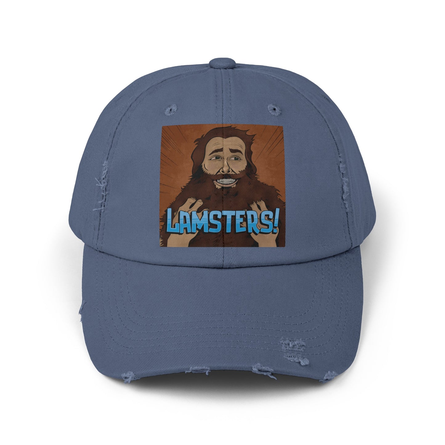 LAMSTERS! Distressed Cap