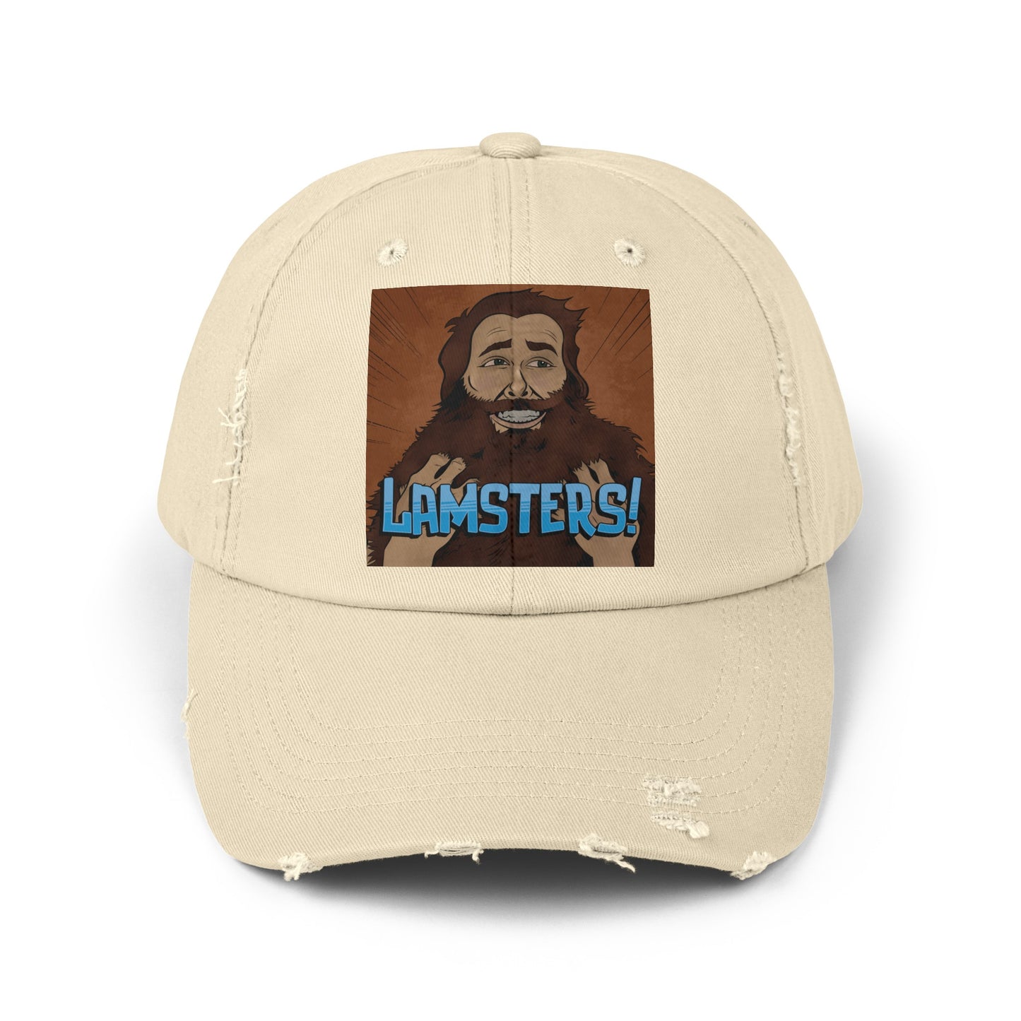 LAMSTERS! Distressed Cap