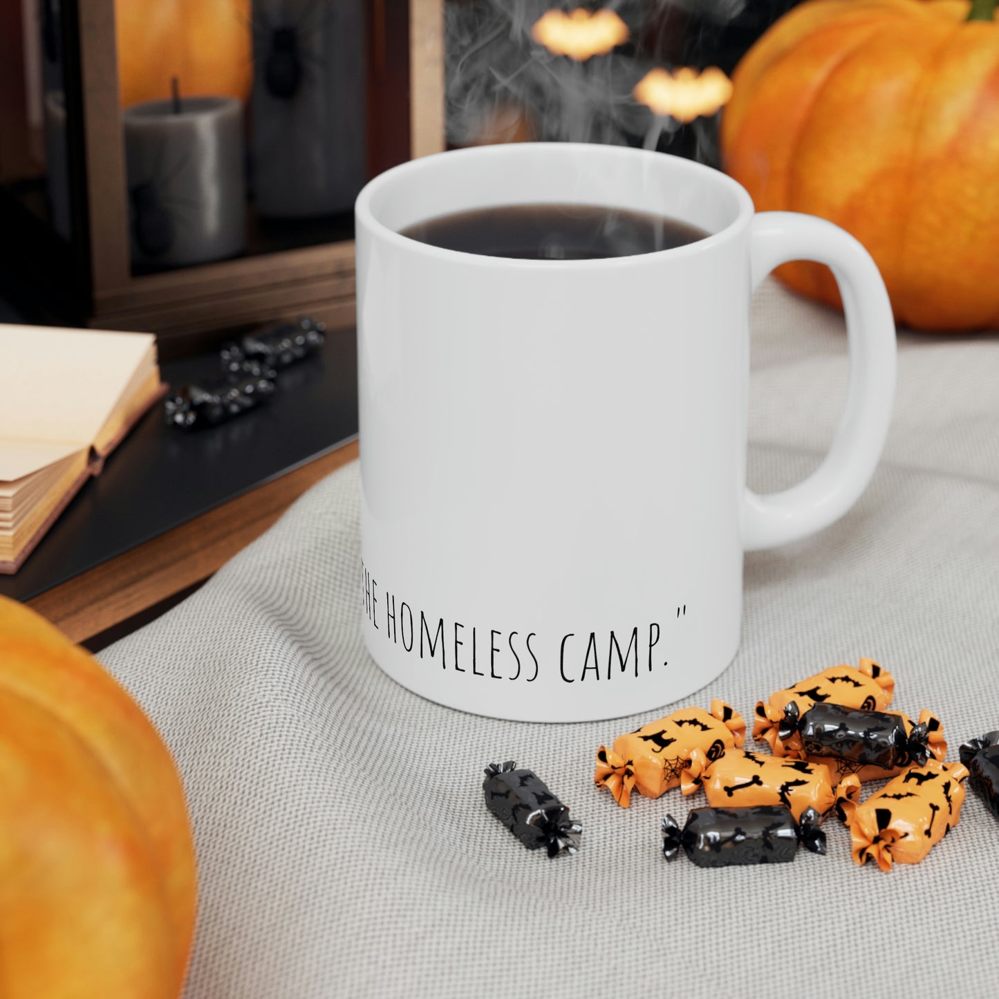 Homeless Camp Ceramic Mug 11oz