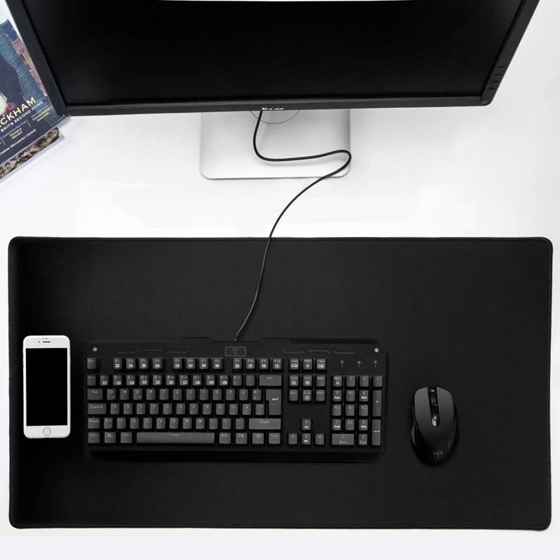 Black Tabletop Mat
