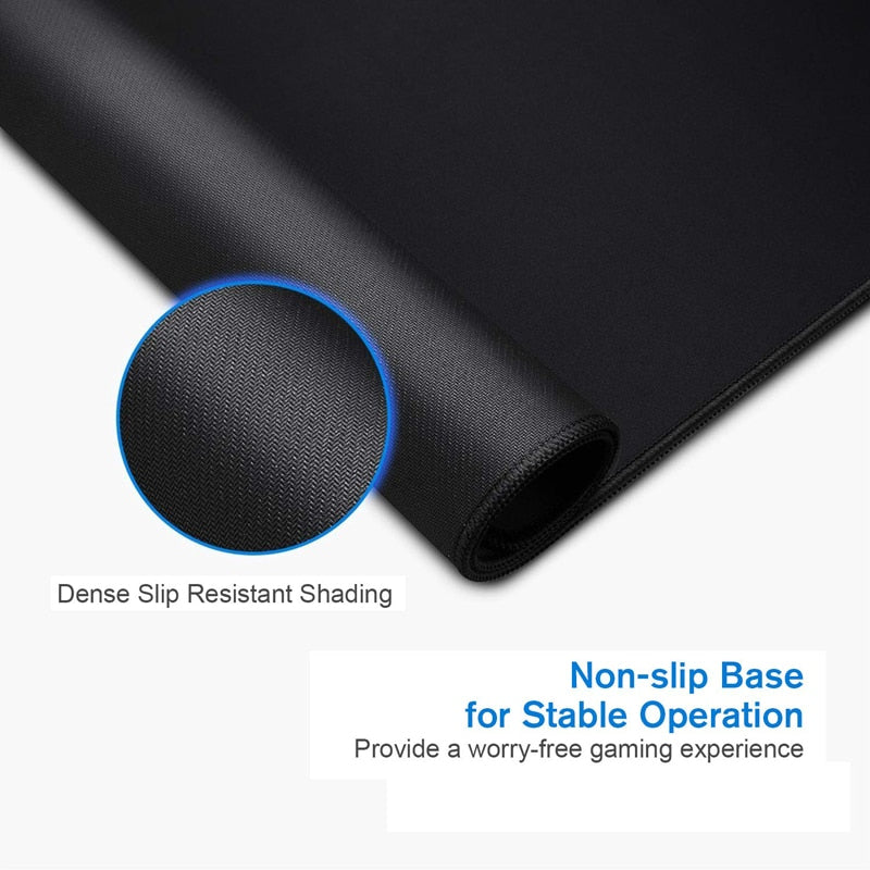 Black Tabletop Mat